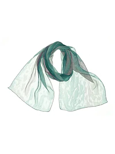 Pre-owned Unbranded Scarf In Blue