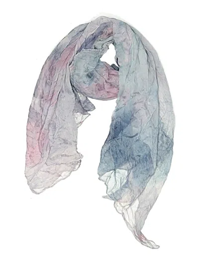 Pre-owned Unbranded Scarf In Blue