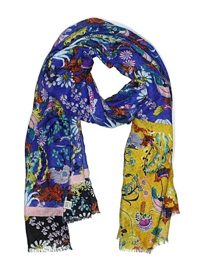 Pre-owned Unbranded Scarf In Blue