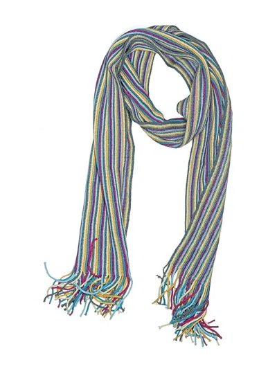 Pre-owned Unbranded Scarf In Blue