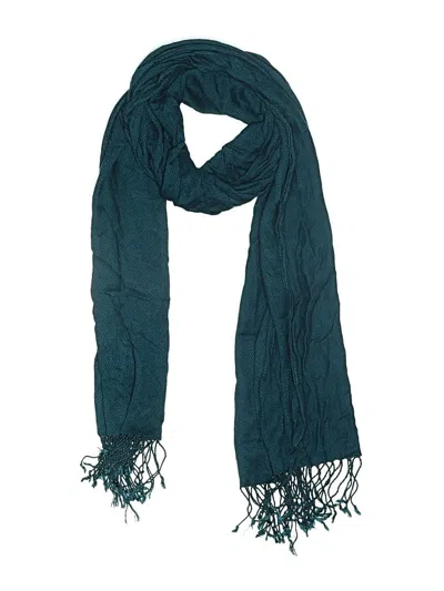 Pre-owned Unbranded Scarf In Blue