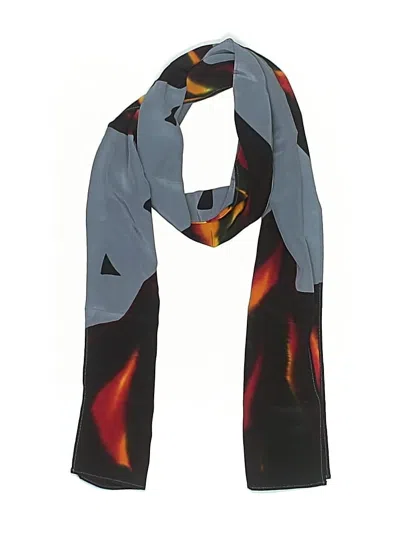 Pre-owned Unbranded Scarf In Blue