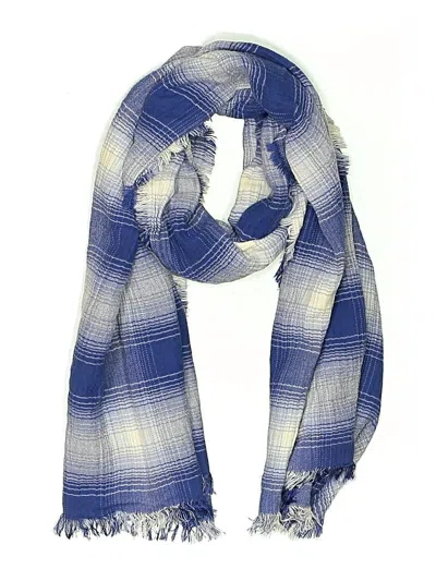 Pre-owned Unbranded Scarf In Blue