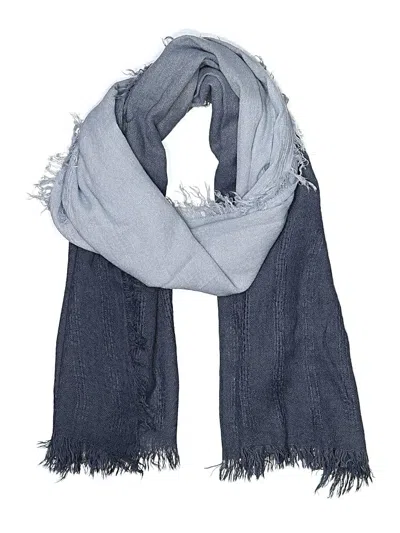 Pre-owned Unbranded Scarf In Blue