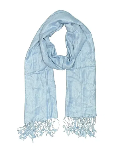 Pre-owned Unbranded Scarf In Blue