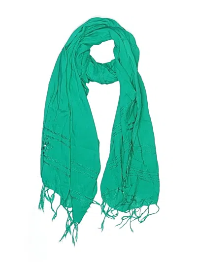 Pre-owned Unbranded Scarf In Blue