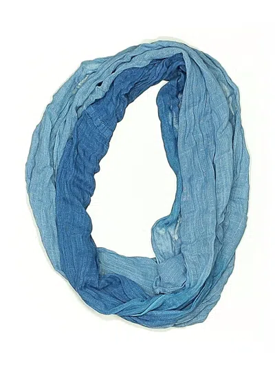 Pre-owned Unbranded Scarf In Blue