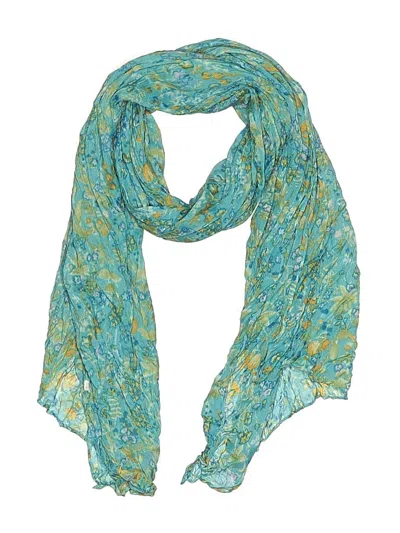 Pre-owned Unbranded Scarf In Blue