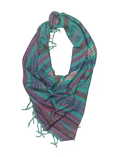 Pre-owned Unbranded Scarf In Blue