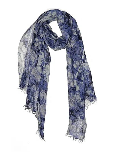 Pre-owned Unbranded Scarf In Blue