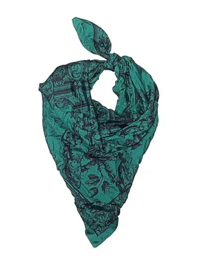 Pre-owned Unbranded Scarf In Blue