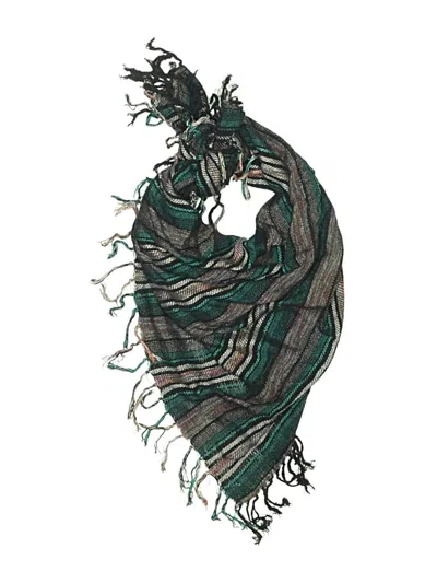 Pre-owned Unbranded Scarf In Blue