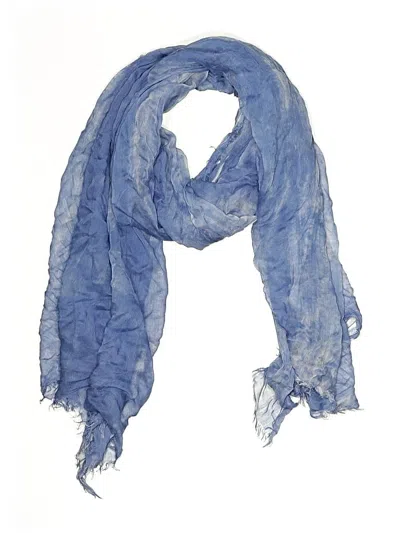 Pre-owned Unbranded Scarf In Blue