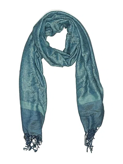 Pre-owned Unbranded Scarf In Blue