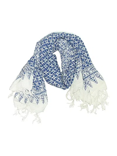 Pre-owned Unbranded Scarf In Blue