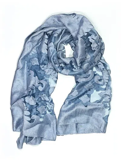 Pre-owned Unbranded Scarf In Blue