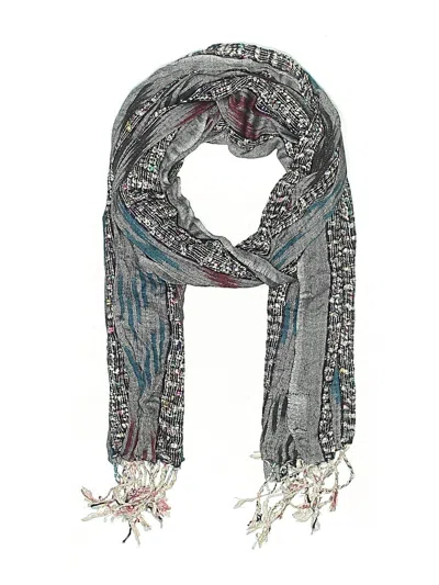 Pre-owned Unbranded Scarf In Blue