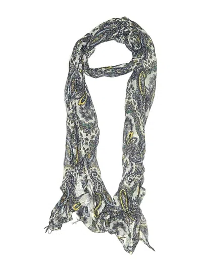 Pre-owned Unbranded Scarf In Blue