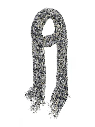 Pre-owned Unbranded Scarf In Blue