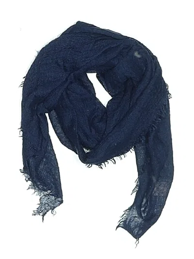 Pre-owned Unbranded Scarf In Blue