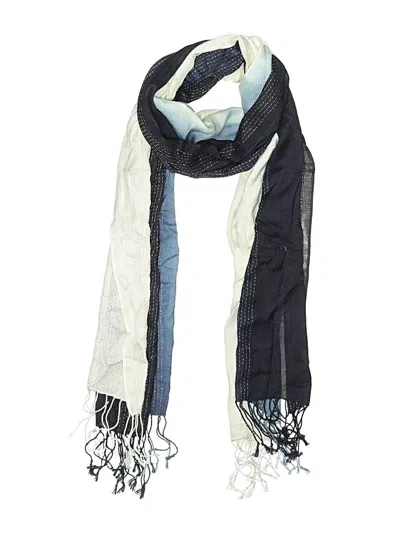 Pre-owned Unbranded Scarf In Blue