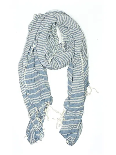 Pre-owned Unbranded Scarf In Blue