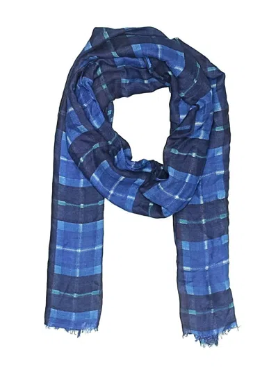Pre-owned Unbranded Scarf In Blue