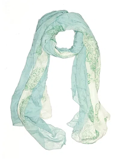Pre-owned Unbranded Scarf In Blue