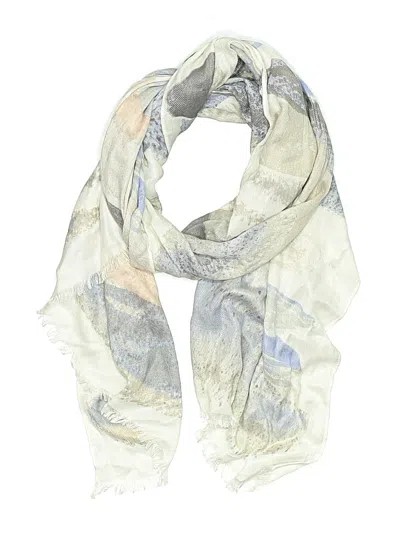 Pre-owned Unbranded Scarf In Blue