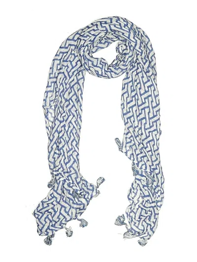 Pre-owned Unbranded Scarf In Blue