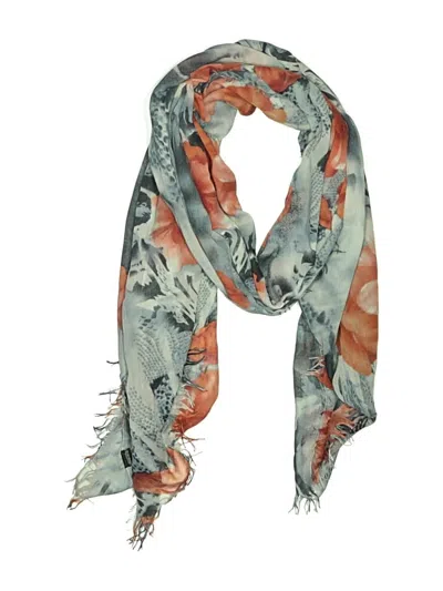 Pre-owned Unbranded Scarf In Blue