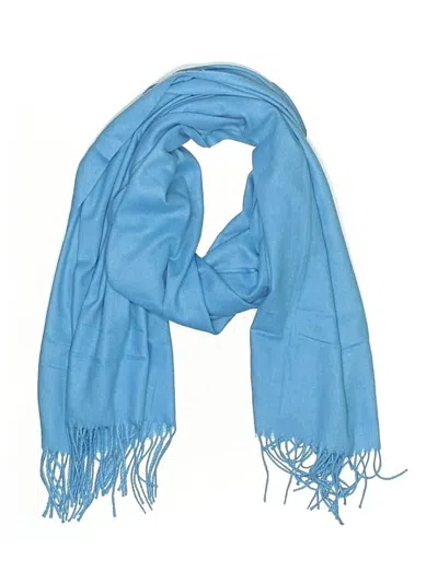 Pre-owned Unbranded Scarf In Blue