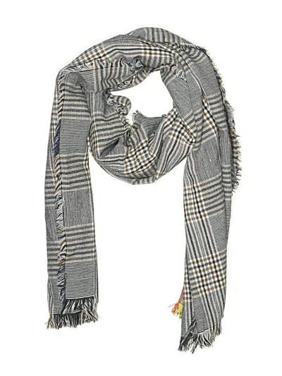 Pre-owned Unbranded Scarf In Blue