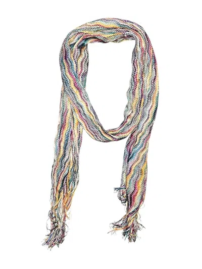 Pre-owned Unbranded Scarf In Blue