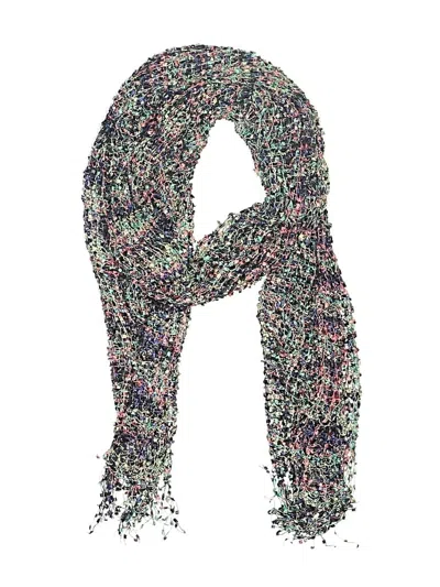 Pre-owned Unbranded Scarf In Blue