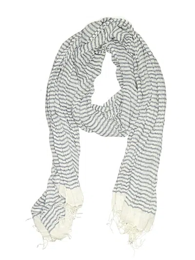 Pre-owned Unbranded Scarf In Blue