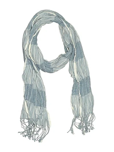 Pre-owned Unbranded Scarf In Blue