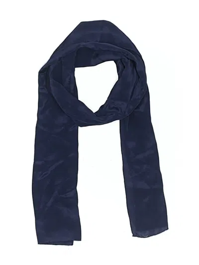 Pre-owned Unbranded Scarf In Blue