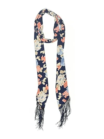 Pre-owned Unbranded Scarf In Blue