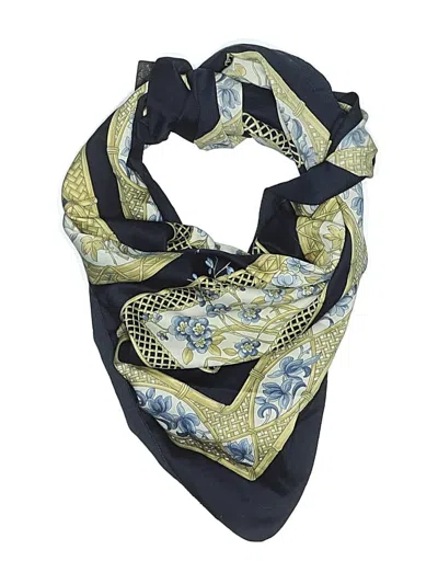 Pre-owned Unbranded Scarf In Blue