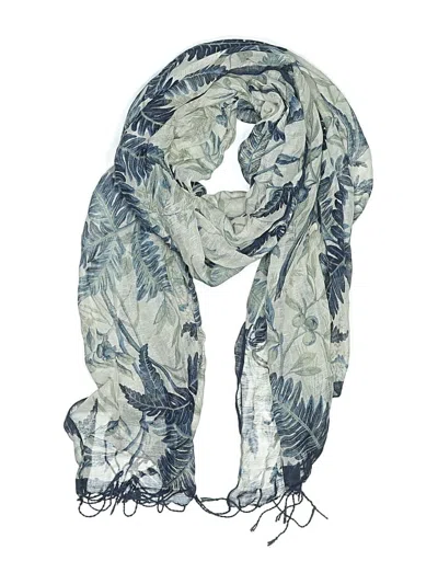 Pre-owned Unbranded Scarf In Blue
