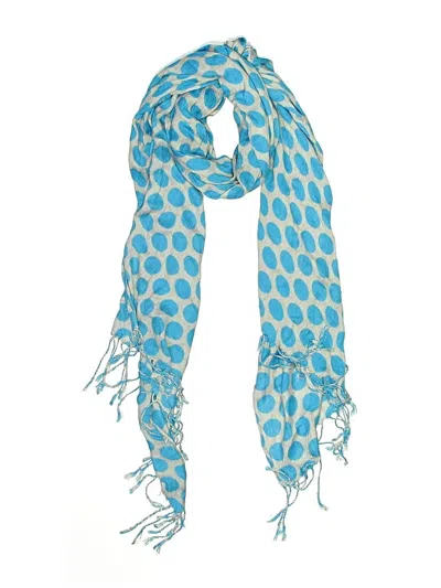 Pre-owned Unbranded Scarf In Blue