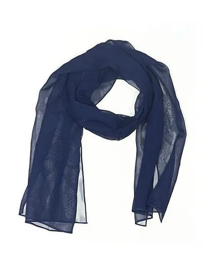 Pre-owned Unbranded Scarf In Blue