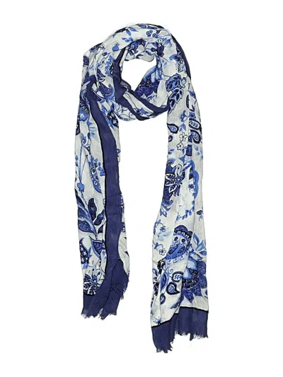 Pre-owned Unbranded Scarf In Blue