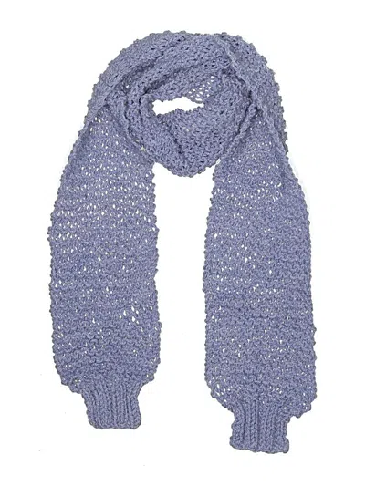 Pre-owned Unbranded Scarf In Blue