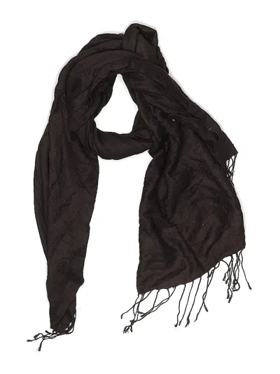 Pre-owned Unbranded Scarf In Brown