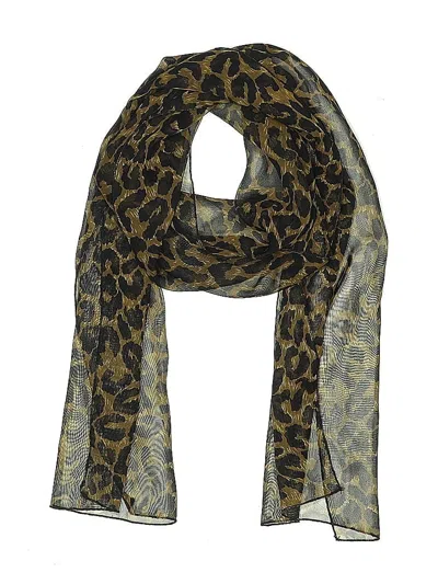 Pre-owned Unbranded Scarf In Brown