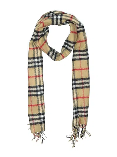 Pre-owned Unbranded Scarf In Brown