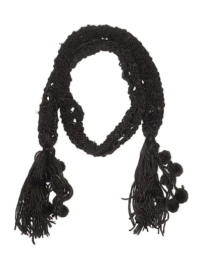 Pre-owned Unbranded Scarf In Brown