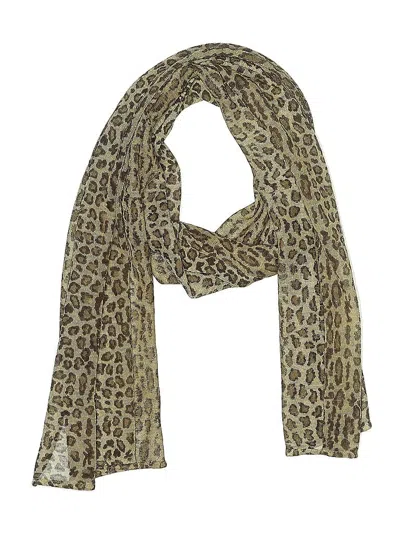 Pre-owned Unbranded Scarf In Brown